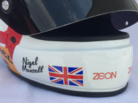 Nigel Mansell 1992 "ZEON" Helmet / Williams F1