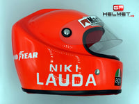 Niki Lauda 1976 AGV F1 Crash Helmet / Ferrari F1