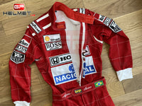 Ayrton Senna 1991 racing suit Replica / Team Mc Laren F1