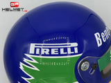 Gerhard Berger 1986 casco / Equipo Benetton F1