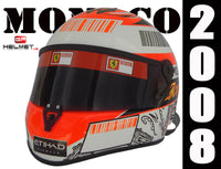 Kimi Raikkonen 2008 MONACO GP Replica Helmet / Ferrari F1