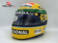 Ayrton Senna 1992 Replica Helmet / Team Mc Laren F1