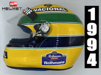 Ayrton Senna 1994 TEST Helmet / Team Williams F1