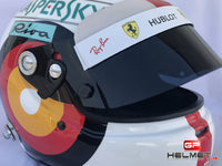 Sebastian Vettel 2018 Hockenheim GP Helmet / Ferrari F1