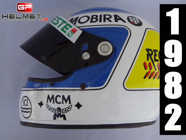 Keke Rosberg 1982 F1 Helmet / Williams F1