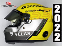 Carlos Sainz 2022 MONZA Helmet / Ferrari 75 Years