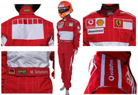 Michael Schumacher 2006 BAR CODE Racing Suit / Ferrari