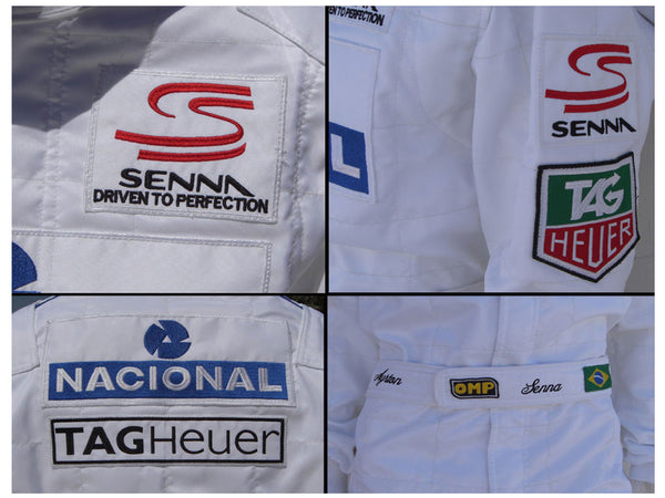 Ayrton Senna 1993 racing suit Masters Paris Bercy