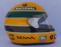 Ayrton Senna 1993 Helmet / Masters Paris Bercy