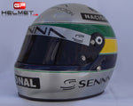 Ayrton Senna Platinum edition / 10 years commemorative helmet