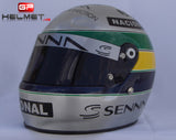 Ayrton Senna Platinum edition / 10 years commemorative helmet