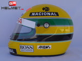 Ayrton Senna 1990 RHEOS Helmet / Team Mc Laren F1