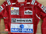 Ayrton Senna 1991 racing suit Replica / Team Mc Laren F1