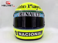 Ayrton Senna 1985 Replica Helmet / Team Lotus F1