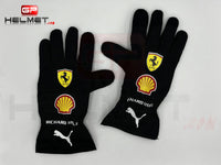 Carlos Sainz 2022 Racing gloves / Team Ferrari F1