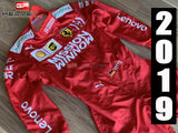 Vettel 2019 Mission Winnow Racing Suit / Ferrari F1