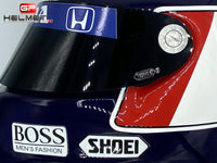 Gerhard Berger 1991 casco / Equipo Mc. Laren F1