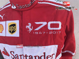 Vettel 2017 Racing Suit / Ferrari 70th Anniversary Monza GP