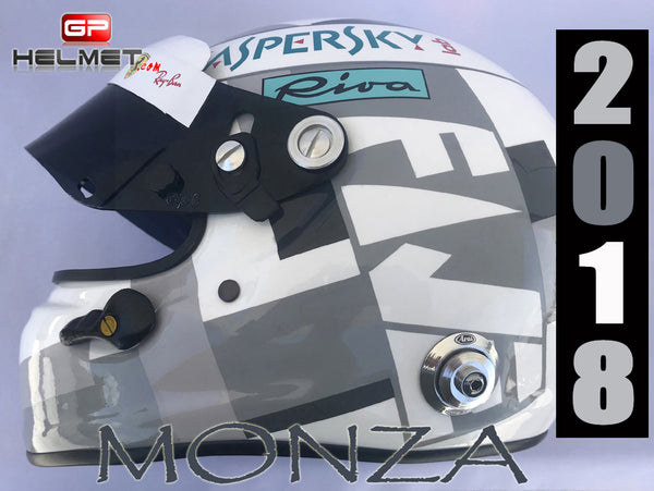 Sebastian Vettel 2018 MONZA Replica Helmet / Ferrari F1