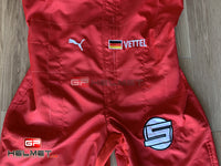 Vettel 2019 Mission Winnow Racing Suit / Ferrari F1