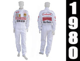 Gilles Villeneuve 1980 Racing Suit Replica / Ferrari F1