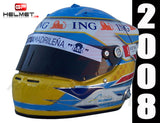 Fernando Alonso 2008 Replica Helmet / Mc Laren F1