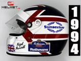 Nigel Mansell 1994 F1 Helmet / Williams F1