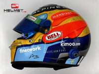 Fernando Alonso 2021 USA GP F1 Helmet / Mc Laren F1