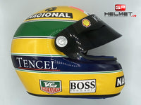 Ayrton Senna 1993 Helmet / Team Mc Laren F1