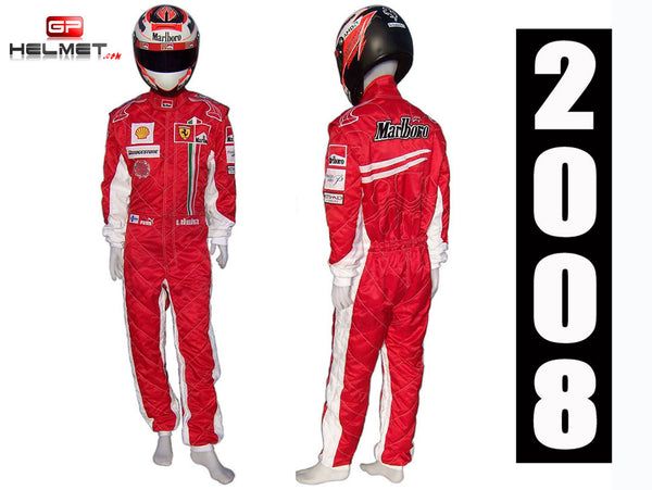 Kimi Raikkonen 2008 Racing Suit / Ferrari F1