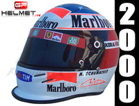 Michael Schumacher 2000 White Replica Helmet / Ferrari F1