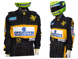 Ayrton Senna 1985 racing suit Replica / Black Friday